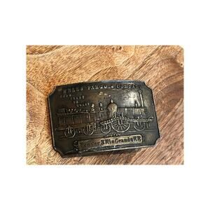 Wells Fargo Wagon Rio‎ Grande Belt Buckle, Western, Cowboy, Cowgirl, Bank